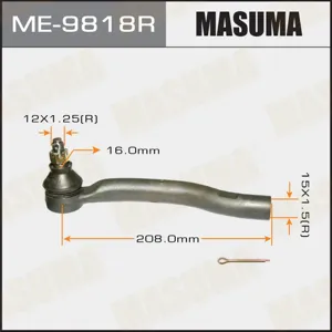 MASUMA ME9818R Наконечник рулевой правый Lexus ES350 13>