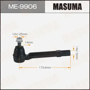 MASUMA ME9906 Наконечник рулевой