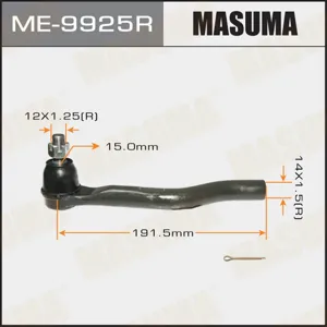 MASUMA ME9925R Наконечник рулевой тяги Honda Accord 13- прав.