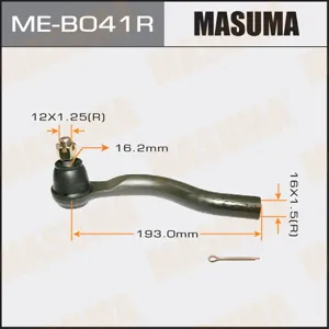 MASUMA MEB041R Наконечник рулевой правый Mitsubishi Pajero IV 06>