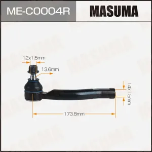 MASUMA MEC0004R Наконечник рулевой