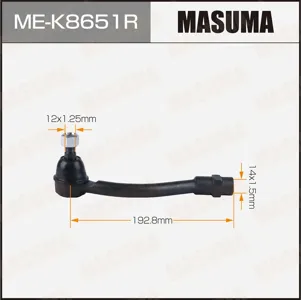 MASUMA MEK8651R Наконечник рулевой