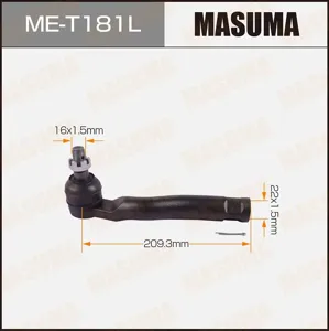 MASUMA MET181L Наконечник рулевой тяги