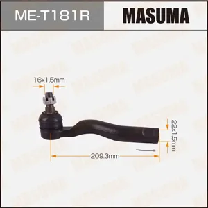MASUMA MET181R Наконечник рулевой