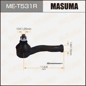 MASUMA MET531R Наконечники рулевых тяг