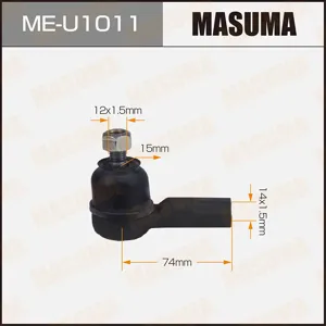 MASUMA MEU1011 Наконечник рулевой тяги Chevrolet Epica 06- лев.прав.