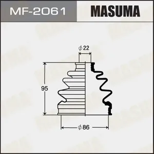 MASUMA MF2061 Пыльник шруса наружного Nissan Sanny 1.6 90-95 Almera 1.62.0D 95-00