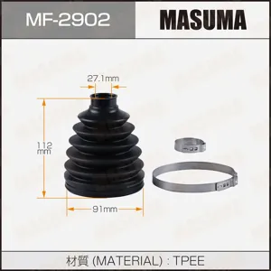 MASUMA MF2902 Пыльник шруса комплект