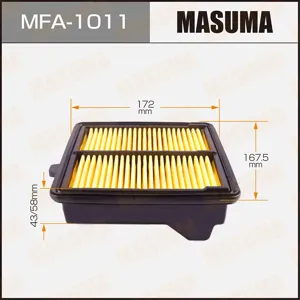 MASUMA MFA1011 Воздушный фильтр Honda JAZZ 1.21.4 08-