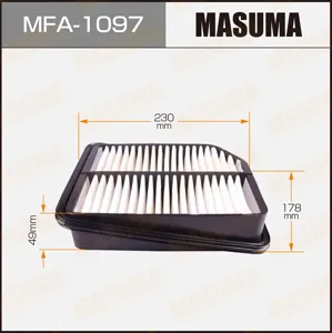 MASUMA MFA1097 Воздушный фильтр Suzuki Grand Vitara 1.62.01.9DDIS 05>