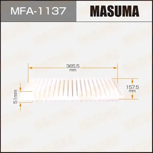 MASUMA MFA1137 Воздушный фильтр Lexus RX 400H 04>
