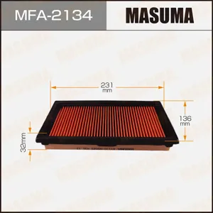MASUMA MFA2134 Воздушный фильтр Nissan Tiida Note 1.61.8