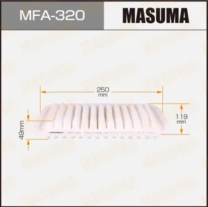 MASUMA MFA320 Воздушный фильтр Toyota YarisYaris Verso 1.31.5 99>