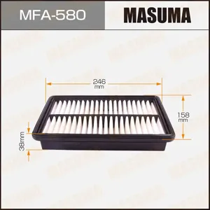 MASUMA MFA580 Воздушный фильтр Mazda 323 1.3-2.0 & 16V 94>