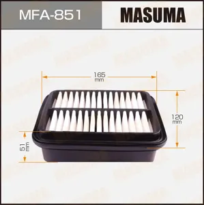 MASUMA MFA851 Воздушный фильтр