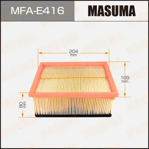 MASUMA MFAE416 Воздушный фильтр