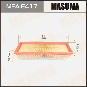 MASUMA MFAE417 Воздушный фильтр (120) Peugeot 206,207,307,308,3008 V1600 04-