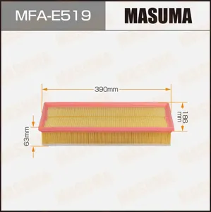 MASUMA MFAE519 Фильтры воздушный двигателя