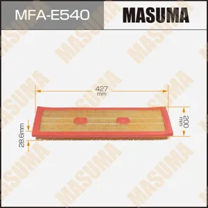 MASUMA MFAE540 Воздушный фильтр Mercedes c-class (w204)