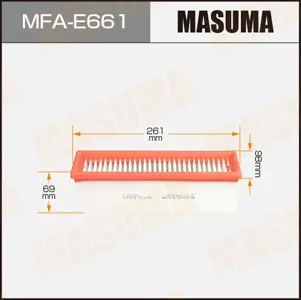 MASUMA MFAE661 Воздушный фильтр Renault Duster 1.5D 10-