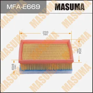 MASUMA MFAE669 Воздушный фильтр BMW F20F30 1.6D1.8D2.0D 11-