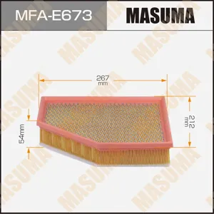 MASUMA MFAE673 Воздушный фильтр BMW 5 (G30), 7 (G11, G12), X3 (G01, F97). BMW X5 (G05). X4. X6. X7
