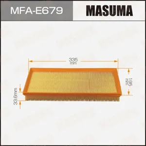MASUMA MFAE679 Фильтры воздушные