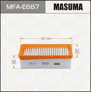 MASUMA MFAE687 Воздушный фильтр