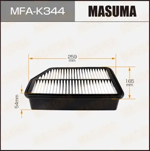 MASUMA MFAK344 Воздушный фильтр Hyundai ix35i40 11- Kia Sportage 10-