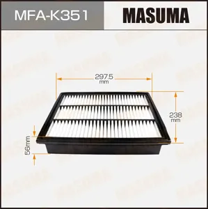 MASUMA MFAK351 Воздушный фильтр двигателя