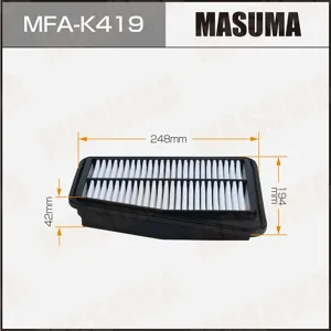 MASUMA MFAK419 Воздушный фильтр