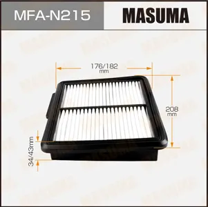 MASUMA MFAN215 Воздушный фильтр Infiniti M37 10>