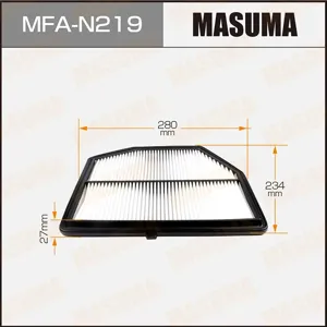MASUMA MFAN219 Воздушный фильтр