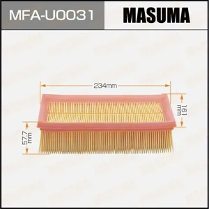 MASUMA MFAU0031 Фильтры воздушные