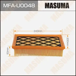 MASUMA MFAU0048 Фильтры воздушные