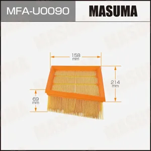 MASUMA MFAU0090 Воздушный фильтр