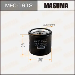 MASUMA MFC1912 Фильтр масляный Subaru Impreza Legacy Forester 1.6-2.5 91>