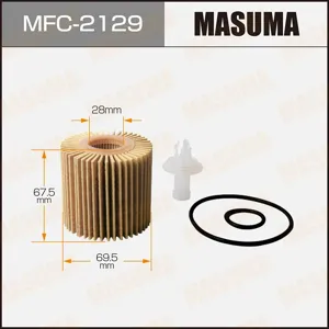 MASUMA MFC2129 Фильтр масляный H=67 мм Не аналог 04152YZZA5 RAV 4 III RAV 4 IV 2.2D 12-18 Avensis 2.0D,2.2D 08-18