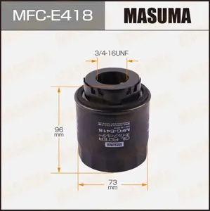 MASUMA MFCE418 Фильтр масляный VAG 1.21.4 TFSI 06-