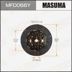 MASUMA MFD066Y Диск сцепления