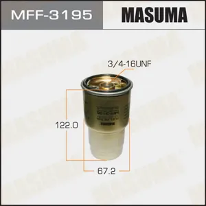 MASUMA MFF3195 Фильтр топливный Daihatsu Delta, Toyota Avensis