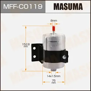 MASUMA MFFC0119 Фильтры топливные