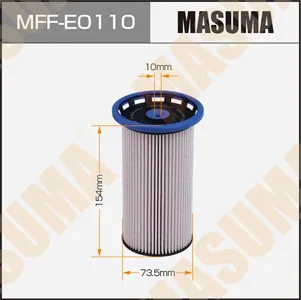 MASUMA MFFE0110 Фильтр топливный Audi Seat Skoda VW 1,6TDI2,0TDI 12->