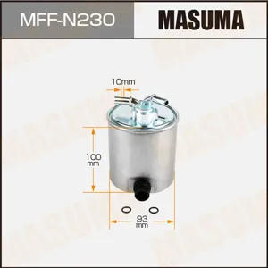 MASUMA MFFN230 Фильтр топливный Nissan X-Trail Qashqai 2.0D 07-