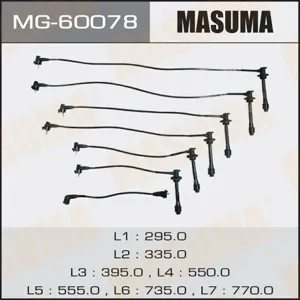 MASUMA MG60078 Провода высоковольтные (комплект)