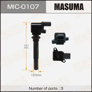 MASUMA MIC0107 Катушка зажигания Changan CS35 Plus 1.6 л. 117 лс