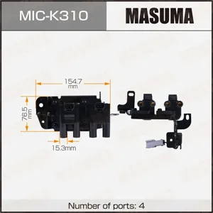 MASUMA MICK310 Катушки зажигания