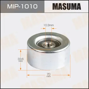 MASUMA MIP1010 Ролик натяжителя ремня Lexus GS 300 3.5IS 250 2.53.5 05>