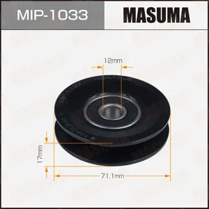 MASUMA MIP1033 Ролик натяжителя поликлин.ремня
