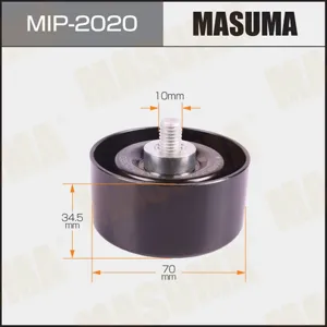 MASUMA MIP2020 Ролик обводной ремня привода навесного оборудования